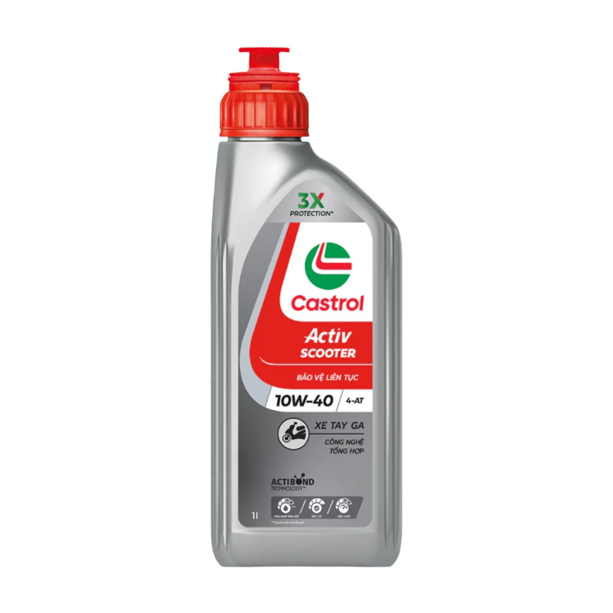 Castrol Activ Scooter 10W-40 - 1Lít