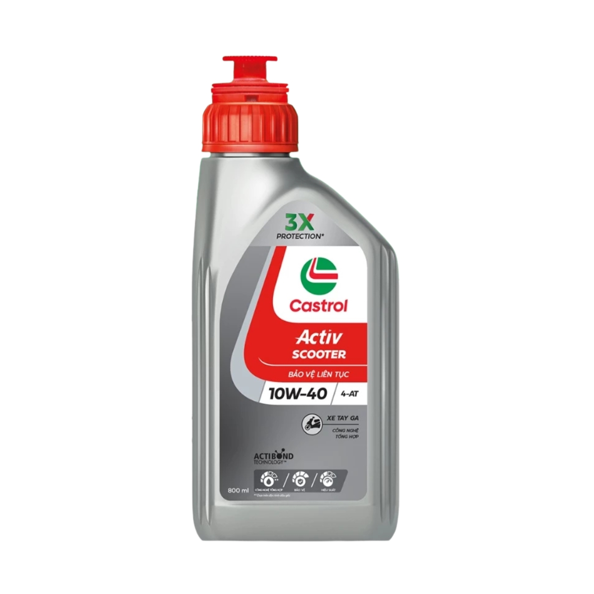 Castrol Activ Scooter 10W-40 - 800ml