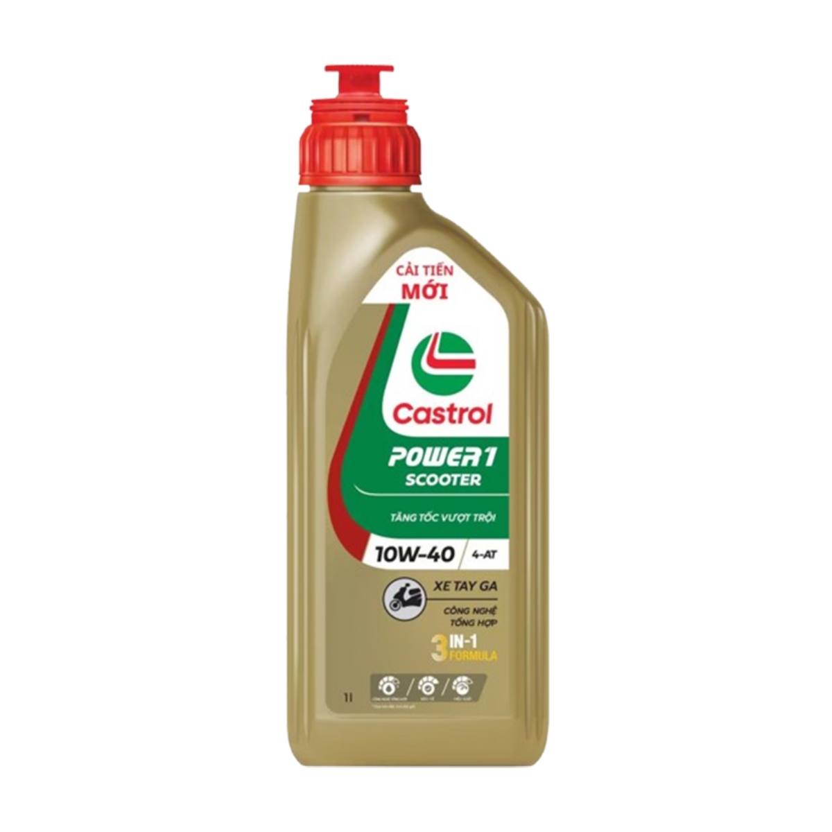Castrol Power1 Scooter 4T 10W-40 - 1,2Lít 
