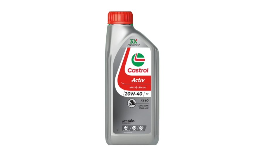 Castrol Activ 4T 20W-40 - 1Lít