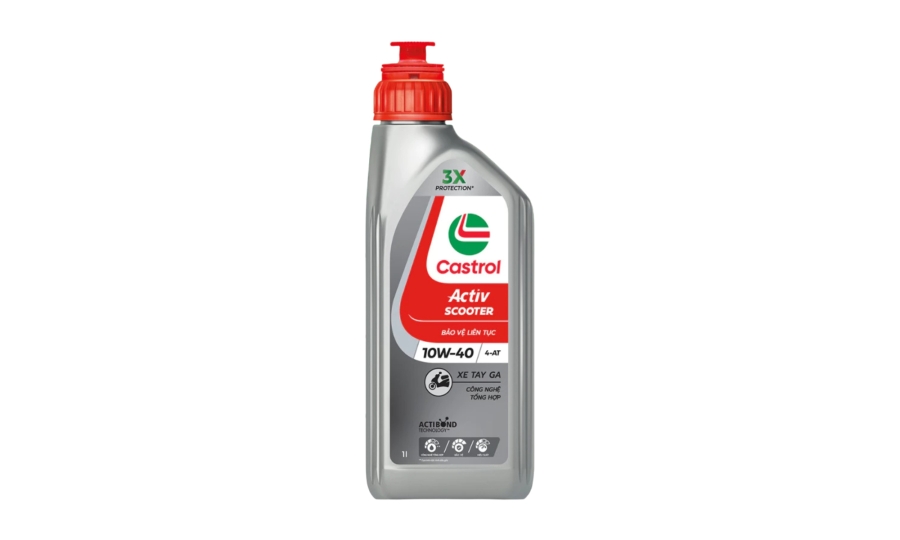 Castrol Activ Scooter 10W-40 - 1Lít